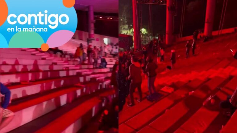 Galerías prácticamente vacías: El público se fue de la Quinta Vergara en medio del show de Bomba Estéreo