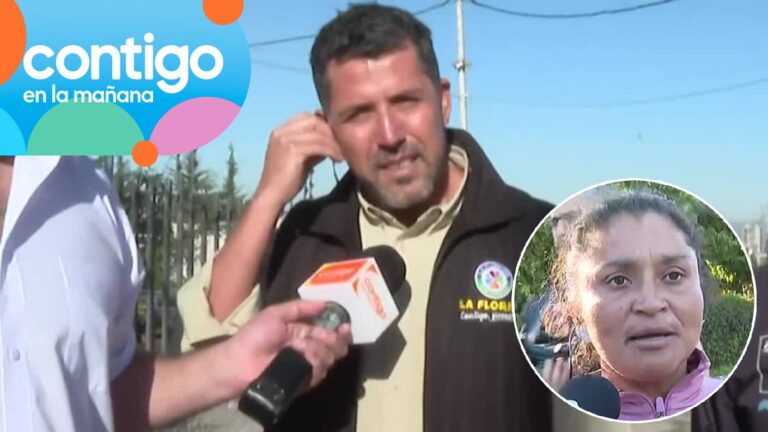 “Es completamente falso”: Alcalde de La Florida desmiente acusación de la dirigenta de toma Dignidad