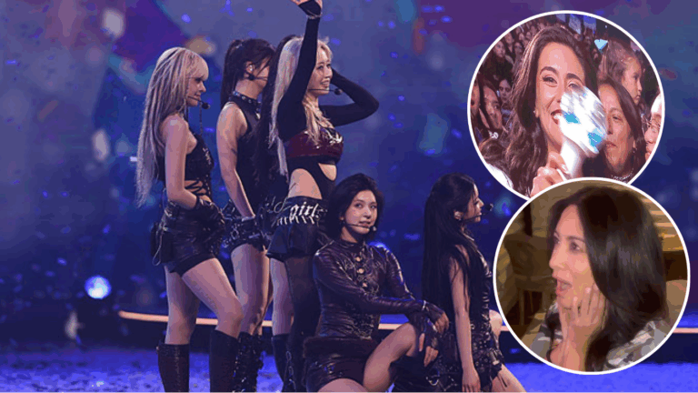 NMIXX sorprende en Viña 2026 con regalos de Myriam Hernández y elogios a Macarena Ripamonti