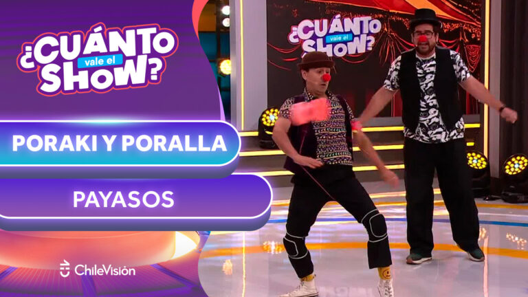 ¡Malabares sin igual! Payasos viñamarinos encantaron al público con su didáctica presentación en el repechaje