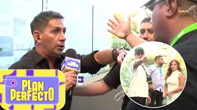“¡No me pegues!”: Equipo de Plan Perfecto vivió momento de alta tensión en la previa a la coronación de Skar Labra