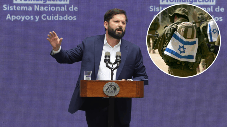 “Asesinos y criminales”: El mensaje del presidente Gabriel Boric contra el gobierno de Israel