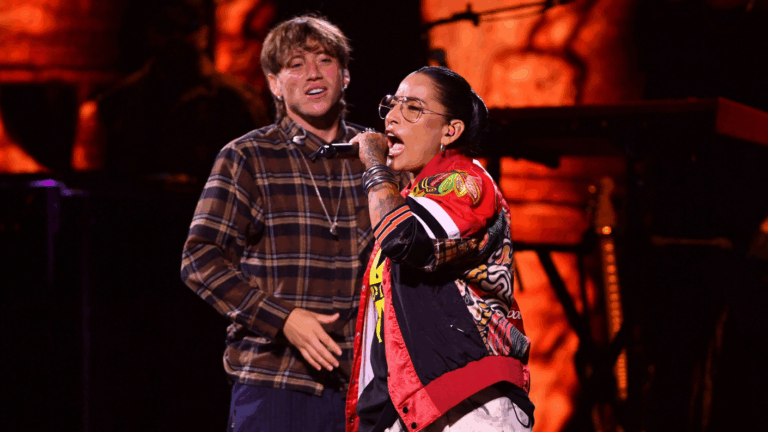 El emotivo homenaje de Paulo Londra a Ana Tijoux que desató reacciones: Fue su debut en el Festival de Viña