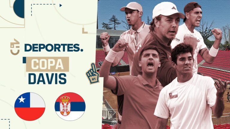 Chile vs Serbia: Dónde ver EN VIVO y ONLINE partidos por Qualifiers de Copa Davis