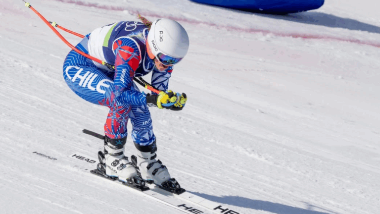 “La emoción es total”: Matilde Schwencke hace historia en descenso alpino de los JJOO de Invierno