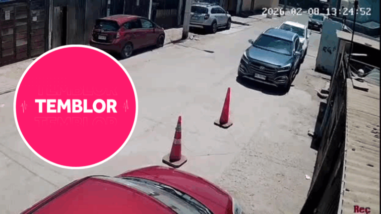 “Mamá, no se abre”: Cámara registra el angustioso momento en que sismo sacudió al norte del país