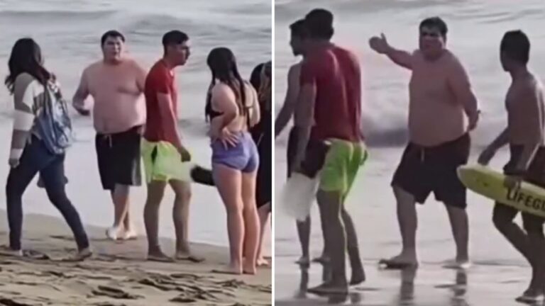 VIDEO | Salvavidas rescató a niño en Cartagena de ser ahogado y luego fue increpado e insultado