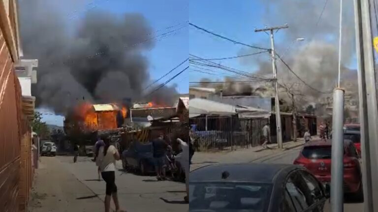 Familia de Punitaqui culpa a empresa eléctrica por incendio: Compañía descarta tener responsabilidad