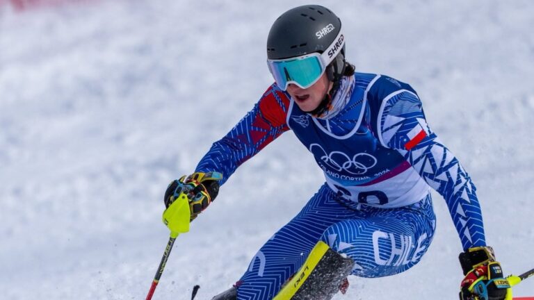 El mejor sudamericano: Tomás Holscher termina en el Top 30 del slalom de los JJOO de Invierno
