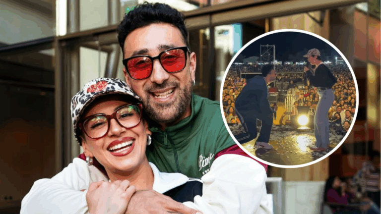 VIDEO | “Tengo una sorpresa”: Karla Melo recibió “propuesta” de su pareja sobre el escenario