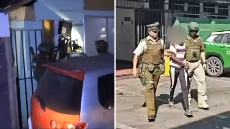 VIDEO | Capturan a presuntos autores de secuestro en Cerro Chuño: Mujer escapó y alertó a Carabineros