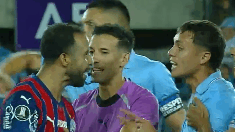 Esto es la Copa: El caótico final de partido entre O'Higgins y Bahía por la Libertadores