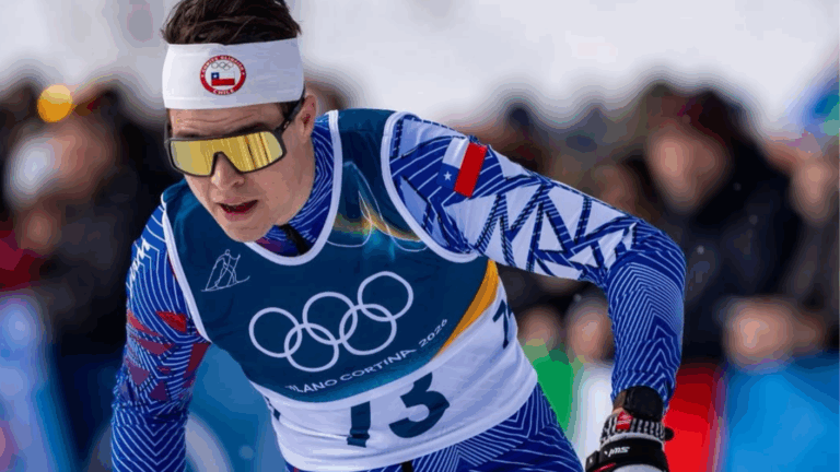 Sebastián Endrestad cierra la actuación del Team Chile en los Juegos Olímpicos Milano-Cortina