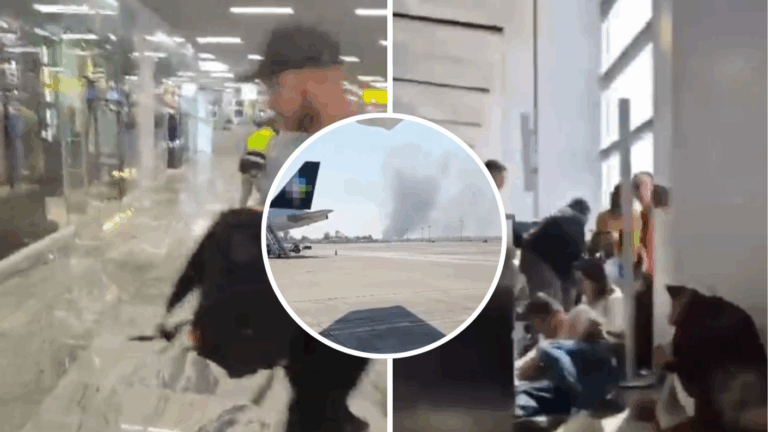 “Eviten salir de sus casas”: Graban momentos de caos en aeropuerto tras muerte de El Mencho en México