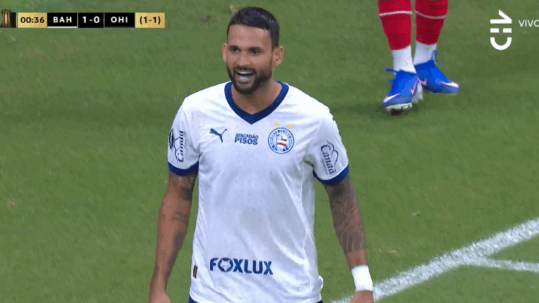 A los 20 segundos: Bahía iguala la llave ante O'Higgins con tempranero gol de Willian José