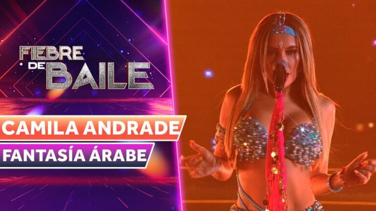 ¡Sorprendió con su voz y su baile! Camila Andrade interpretó una magnética coreografía árabe