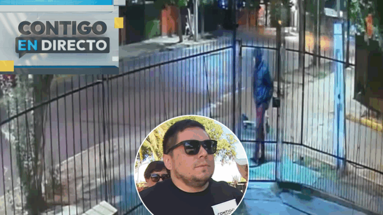 Insólito delito en La Florida: Ladrón solitario huye en scooter tras robo de luminarias solares