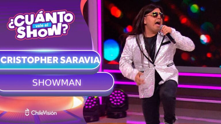 ¡Podría animar cualquier cosa! Este showman desbordó toda su energía en una impecable presentación