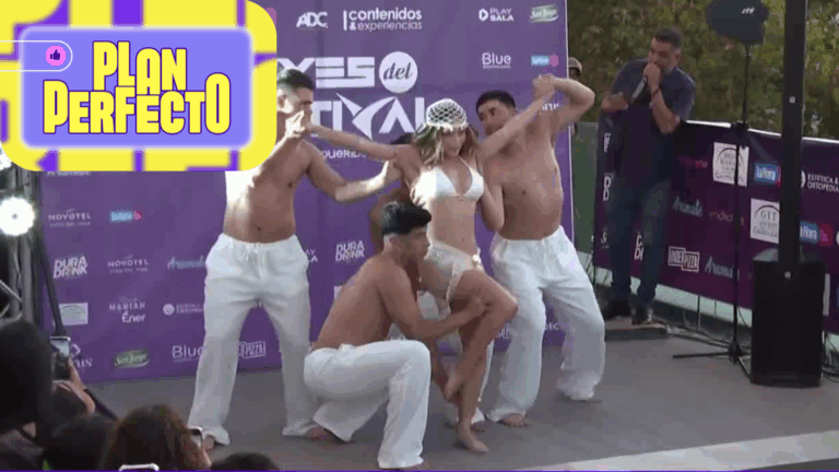 Video | Revive aquí el piscinazo coreografiado de Skarleth Labra como reina de Viña del Mar 2026