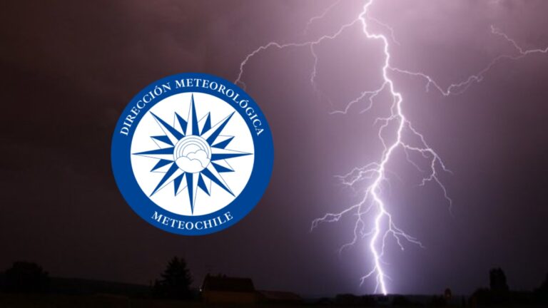 Nuevo aviso por tormentas eléctricas preocupa a cinco regiones de Chile
