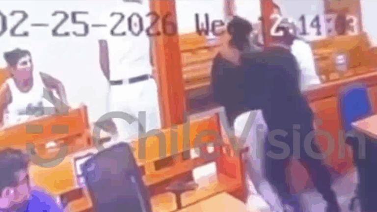 EXCLUSIVO: Revelan momento exacto en que reo se fuga del juzgado de Colina