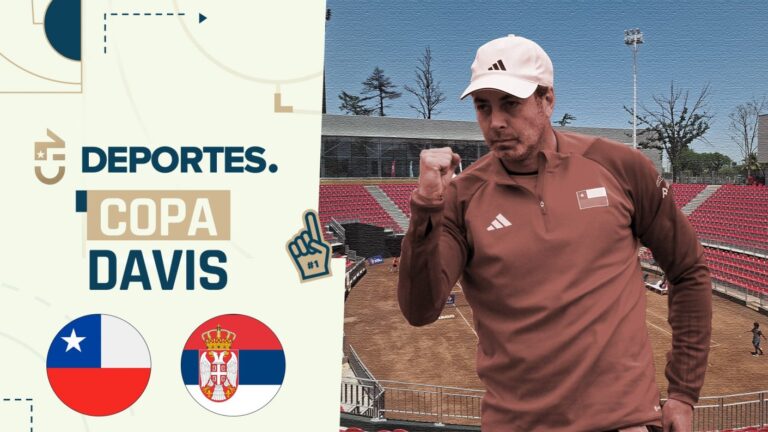 Chile vs Serbia: A qué hora es y dónde ver en vivo la segunda jornada de la Copa Davis