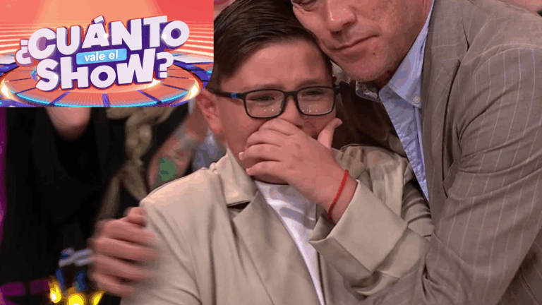 ¡No pudo contener su emoción! La conmovedora reacción de pequeño al pasar a la final de ¿Cuánto vale el show?