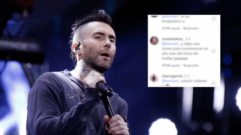 “Feliz aniversario”: Chilenos llenan de burlas el Instagram de Adam Levine a 6 años de su show en Viña