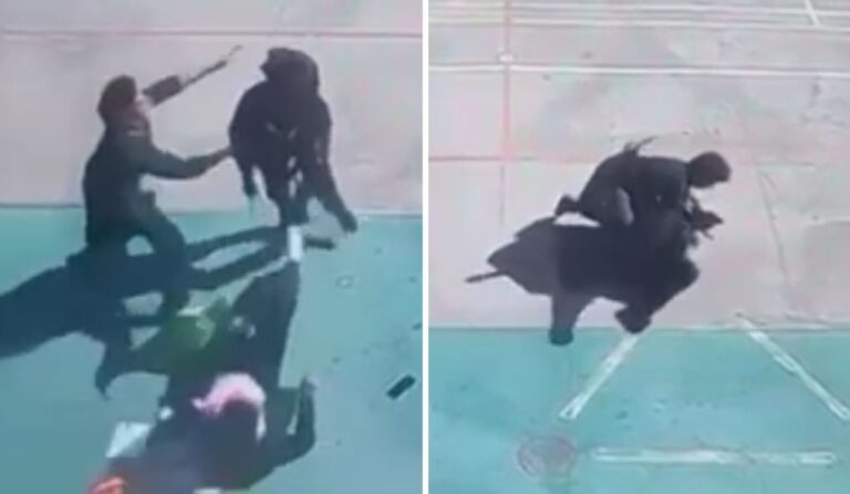 Tragedia en Calama: Captan momento en que agresor fue reducido por estudiantes tras fatal ataque