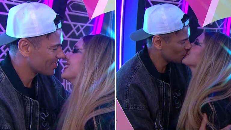 “¡Qué lindo es el amor!”: Disley Ramos y Claudio Valdivia se dieron un romántico beso en Fiebre de Baile 2