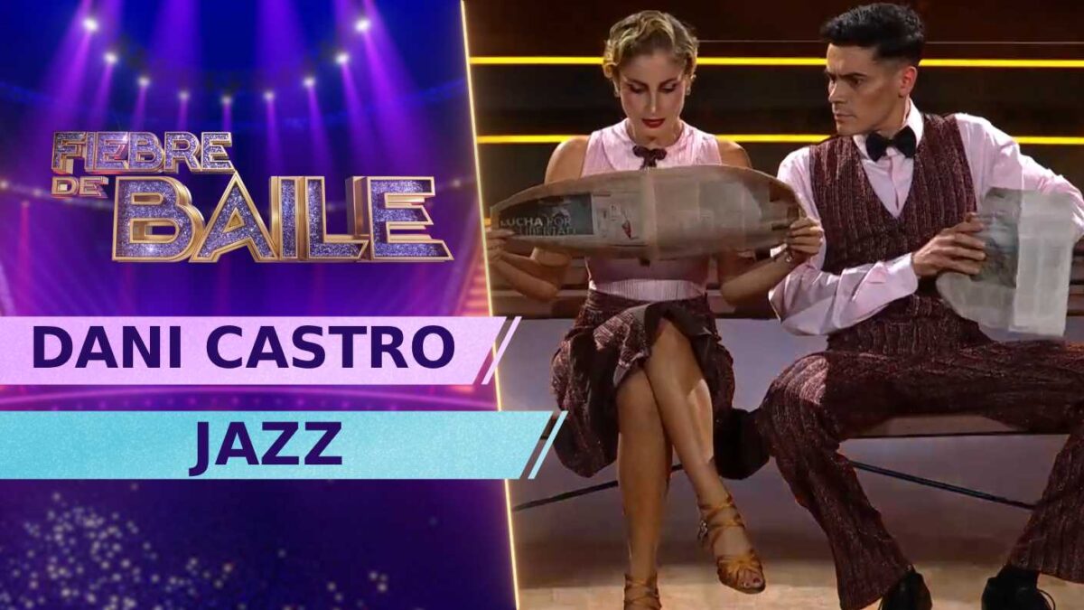 ¡Un viaje al pasado! Ray Charles llegó a Fiebre de Baile con el carismático show de Daniela Castro