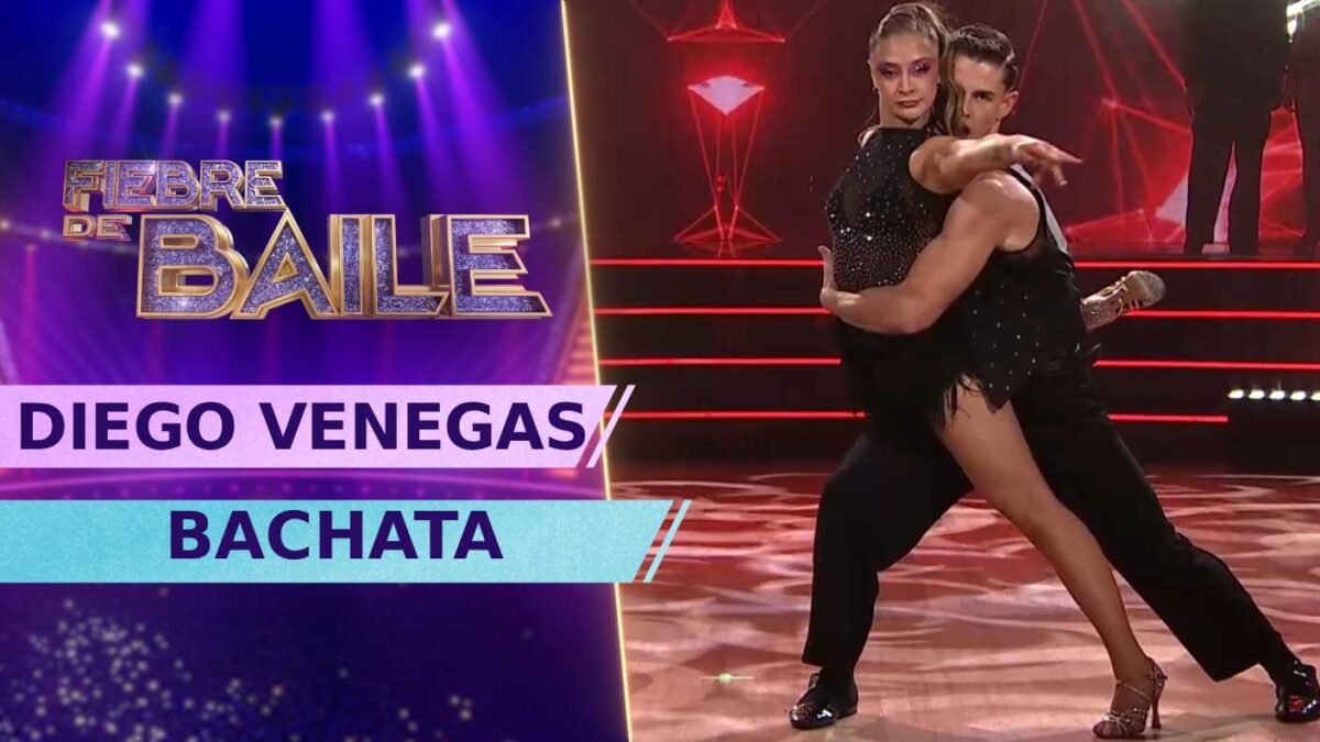 Romanticismo en su máximo esplendor: Diego Venegas sacó suspiros con intensa bachata en Fiebre de Baile