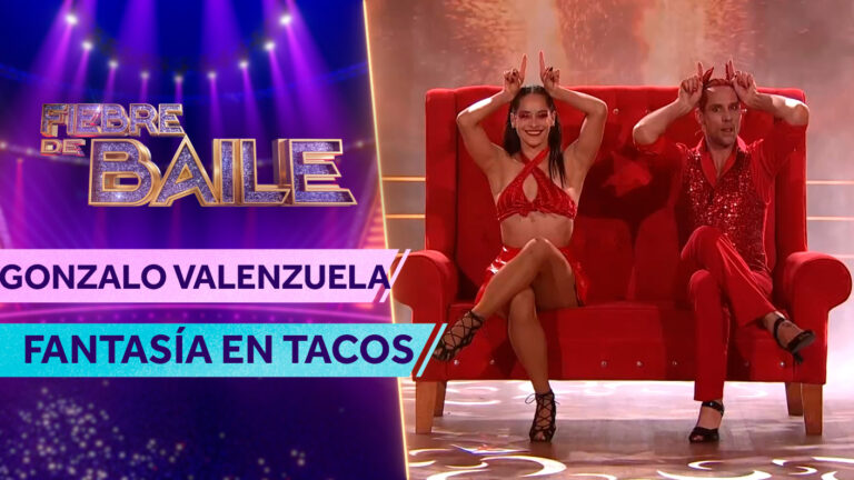 ¡Don diablo en persona! Gonzalo Valenzuela sorprendió con una fantasía en tacos en Fiebre de Baile