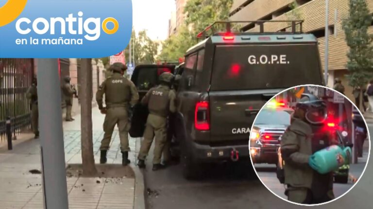 Artefacto sospechoso en la Biblioteca Nacional provocó operativo del GOPE: Era cilindro con helio