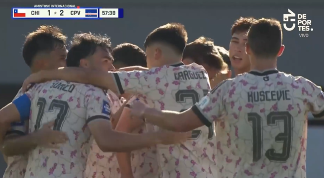 ¡Grosero error del arquero! El gol de Maximiliano Gutiérrez para Chile ante Cabo Verde