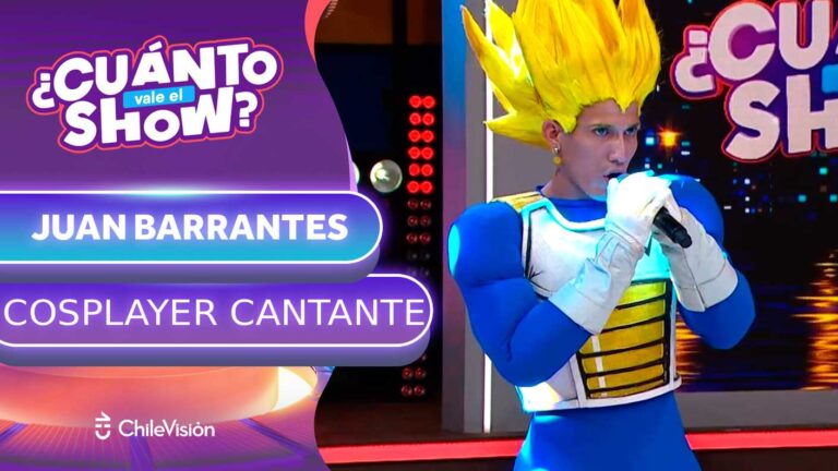 ¡Una presentación Super Saiyajin! Cantante entregó una refrescante propuesta con éxito de Rocío Dúrcal