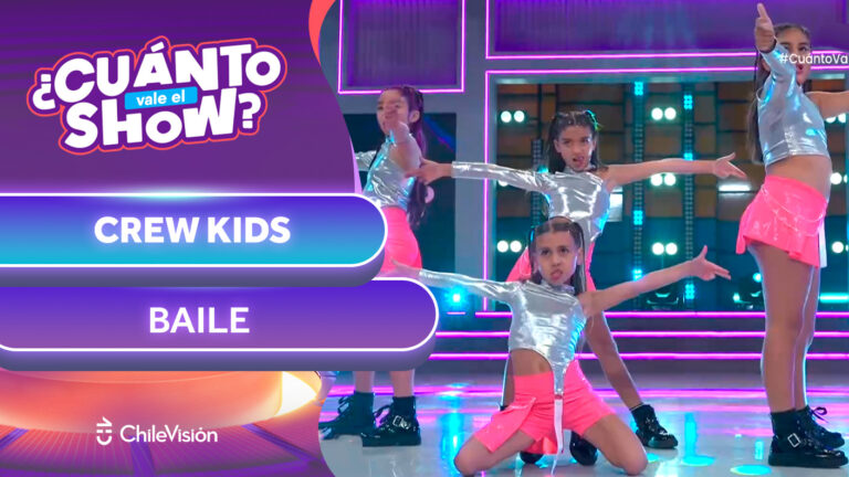 ¡Con todo el power! Las chicas Crew Kids devoraron con su energética coreografía en ¿Cuánto Vale el Show?