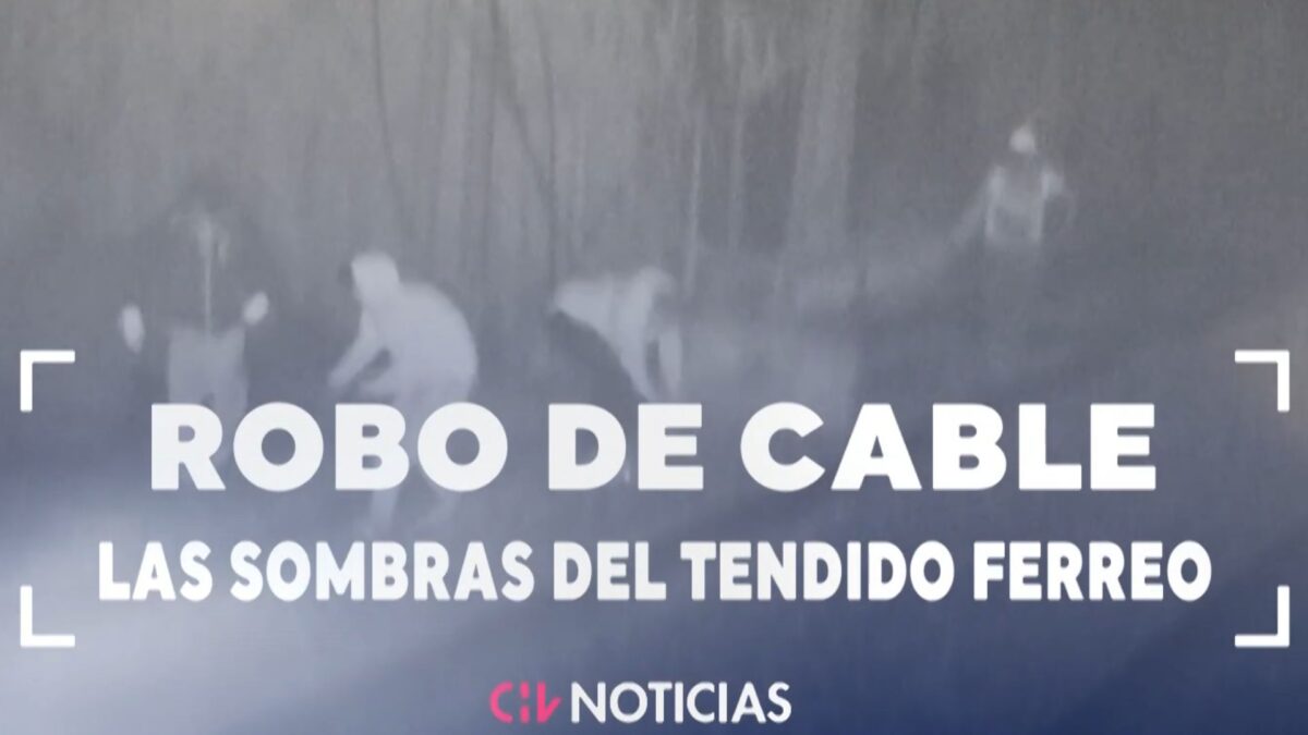 A FONDO | Desarticulan banda delictual que se dedicaba a robar cables de cobre a EFE: Así es como operaban