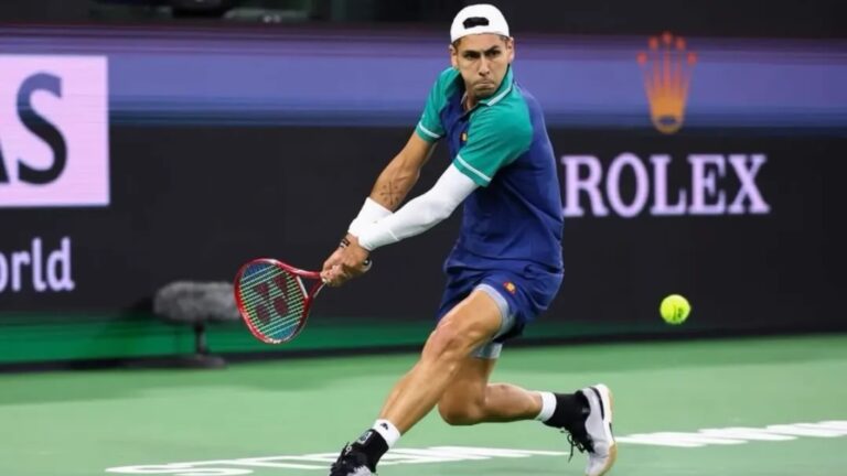 Alejandro Tabilo se despidió del Masters 1000 de Miami tras caer en un ajustado duelo ante Michelsen