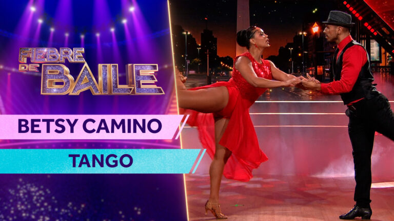 Con gran elegancia y pasión: Betsy Camino impactó con un tango que enamoró al público