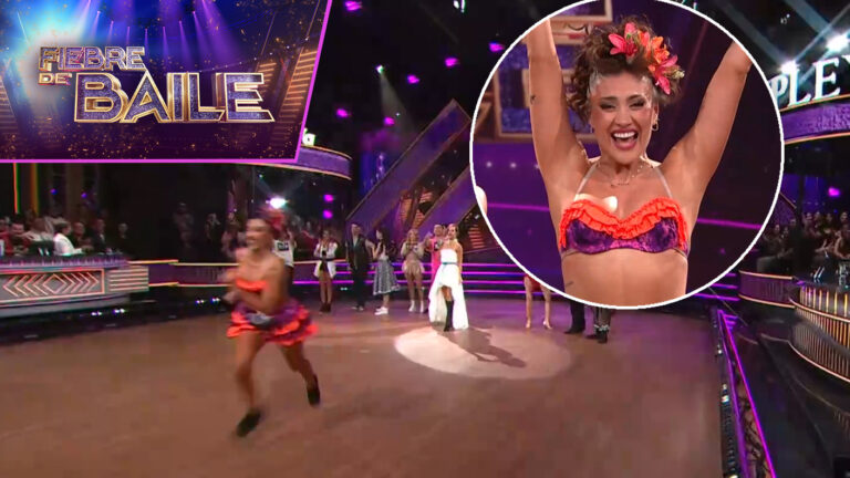 ¡Corre Karen, corre! Karen Paola sufrió percance que la obligó a salir corriendo de la pista de baile
