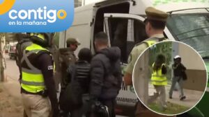 Motociclista evadió fiscalización en La Reina y terminó atrapado por Carabineros en una calle sin salida