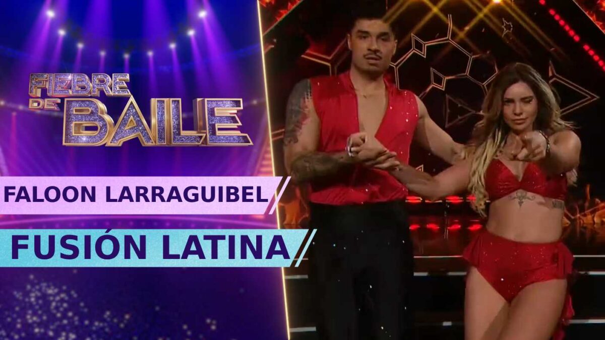 ¡La bomba rubia de Fiebre de Baile! Faloon Larraguibel sorprendió con una coreografía de alto nivel