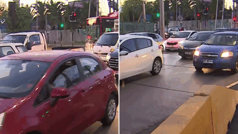 VIDEO | Marzo comienza con congestión vehicular: Así están las calles de Santiago en el Súper Lunes