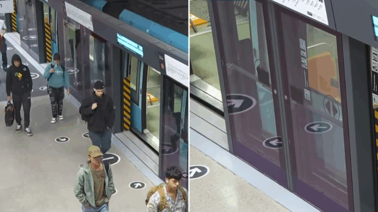 VIDEO | Puertas de andén de Línea 1 en Metro de Santiago debutan en este Súper Lunes