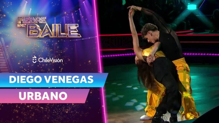 ¡Partió con todo! Diego Venegas deslumbró con una energética puesta en escena en su debut en Fiebre de Baile