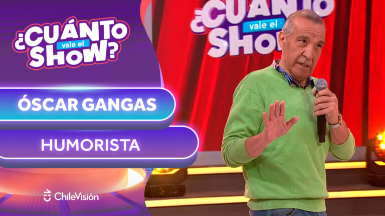 Regresa una leyenda del humor: Óscar Gangas llegó al repechaje de ¿Cuánto Vale el Show? con nueva rutina