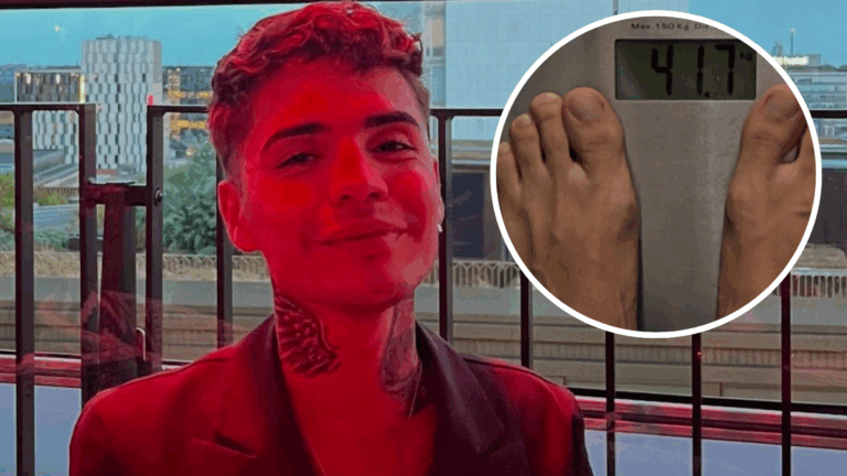 Pesaba solo 41 kilos: Leo Méndez Jr. mostró antes y después tras complejo estado de salud