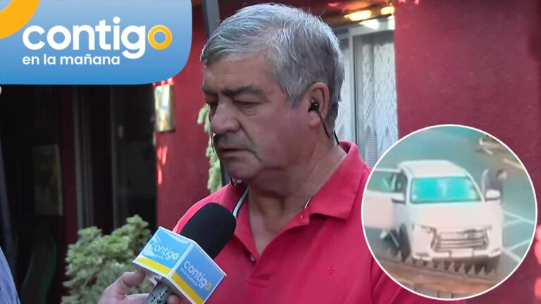 “Andaba volado y es violento”: Conserje relató ataque y atropello de sujeto en condominio de Huechuraba