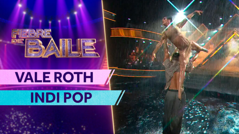¡Sentimientos a flor de piel! Vale Roth emocionó al jurado con su coreografía bajo la lluvia